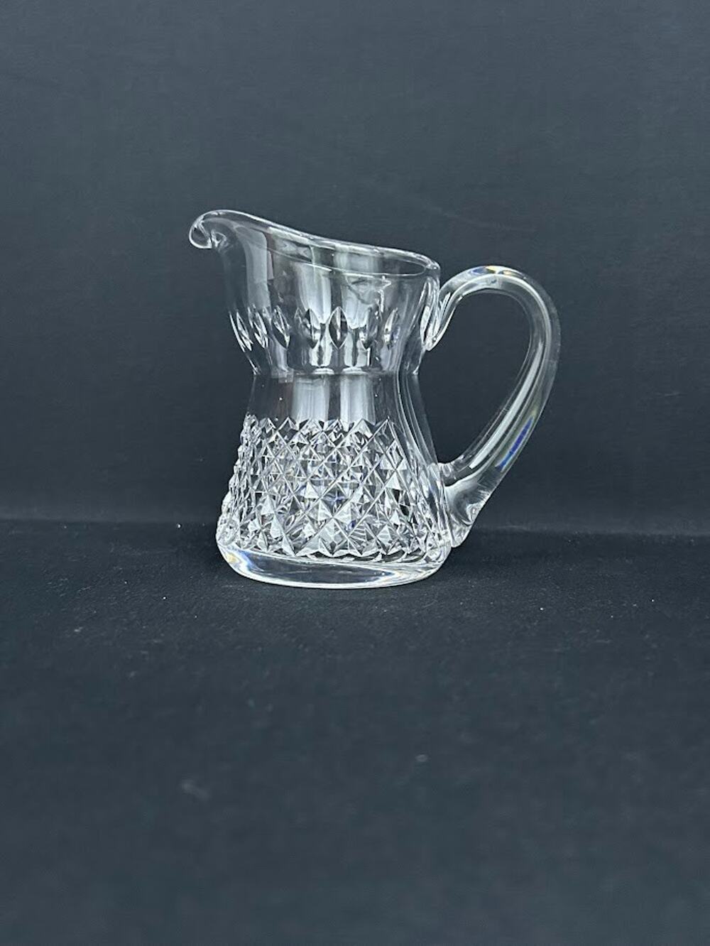 Vintage Waterford Crystal Alana Pattern Creamer Pitcher